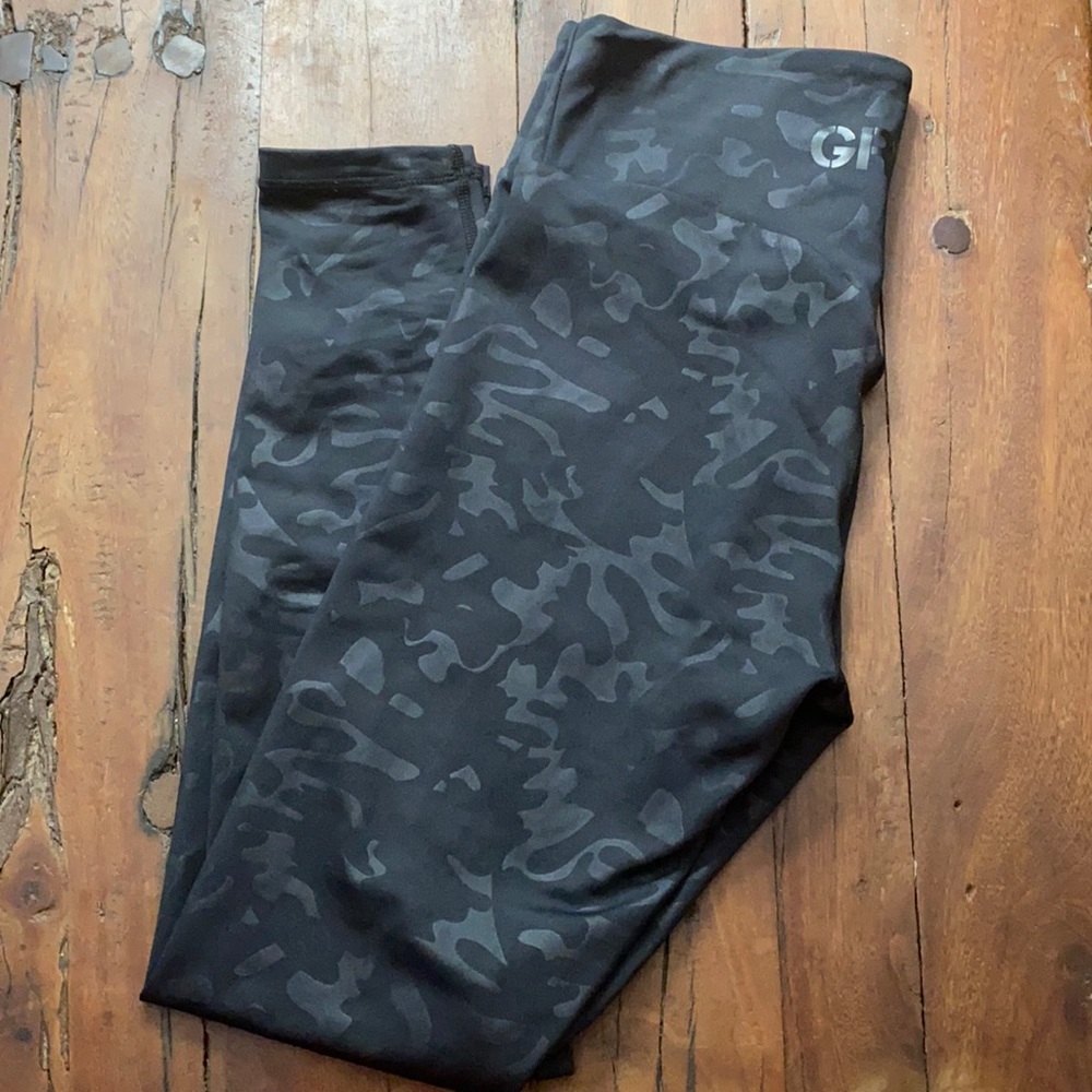 GRRRL Black Camo Leggings